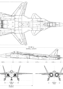 Sukhoi Su-47 Berkut blueprint