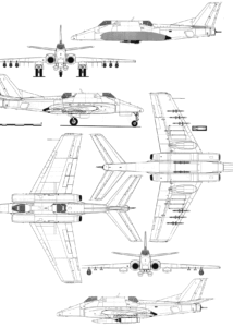 Ilyushin Il-102 blueprint