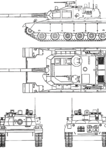 EE-T1 Osório blueprint