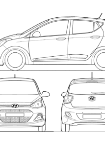 Hyundai i10 blueprint